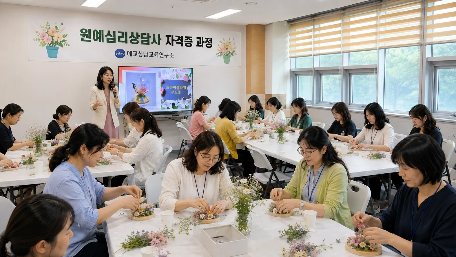 원예심리상담사 관련 이미지